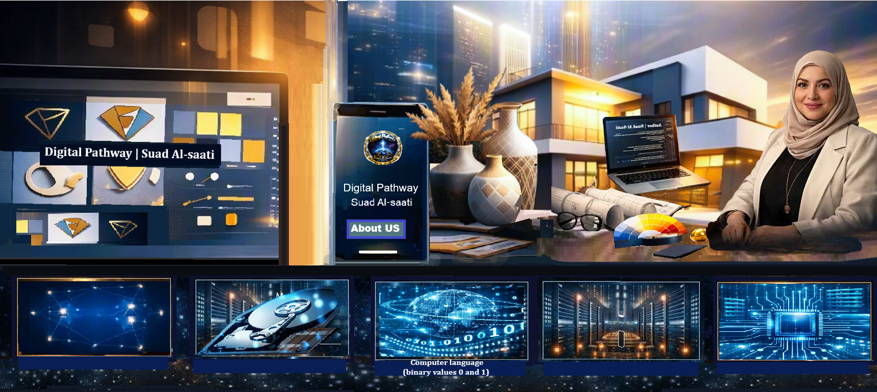 Suad Al‑Saati | Visual Identity and Design